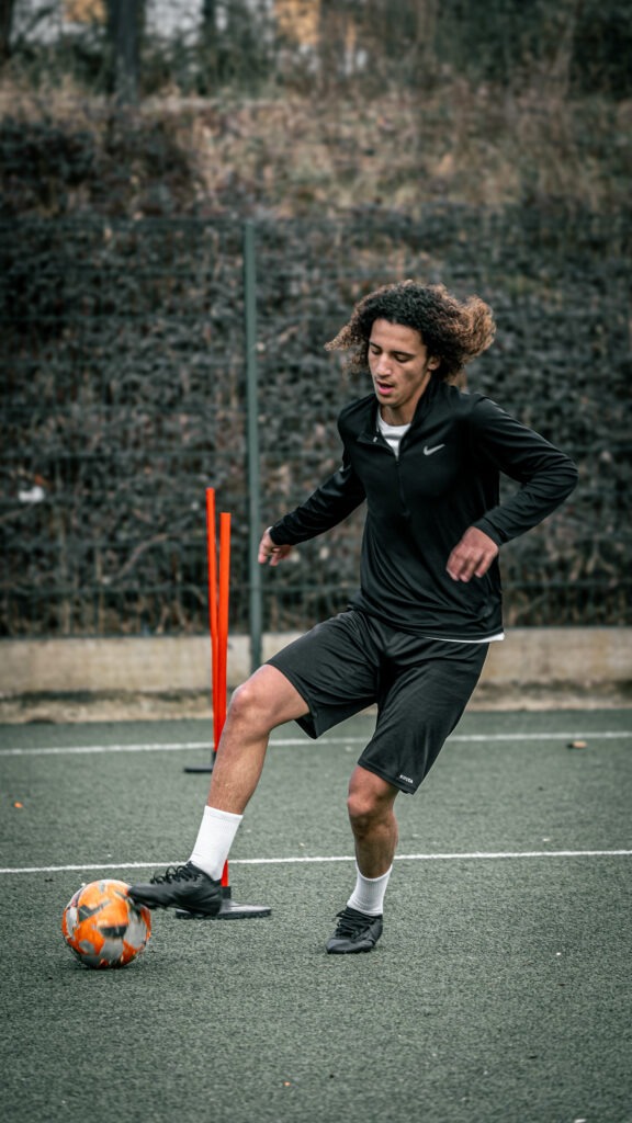 entrainement foot preformation jeune grand crochet