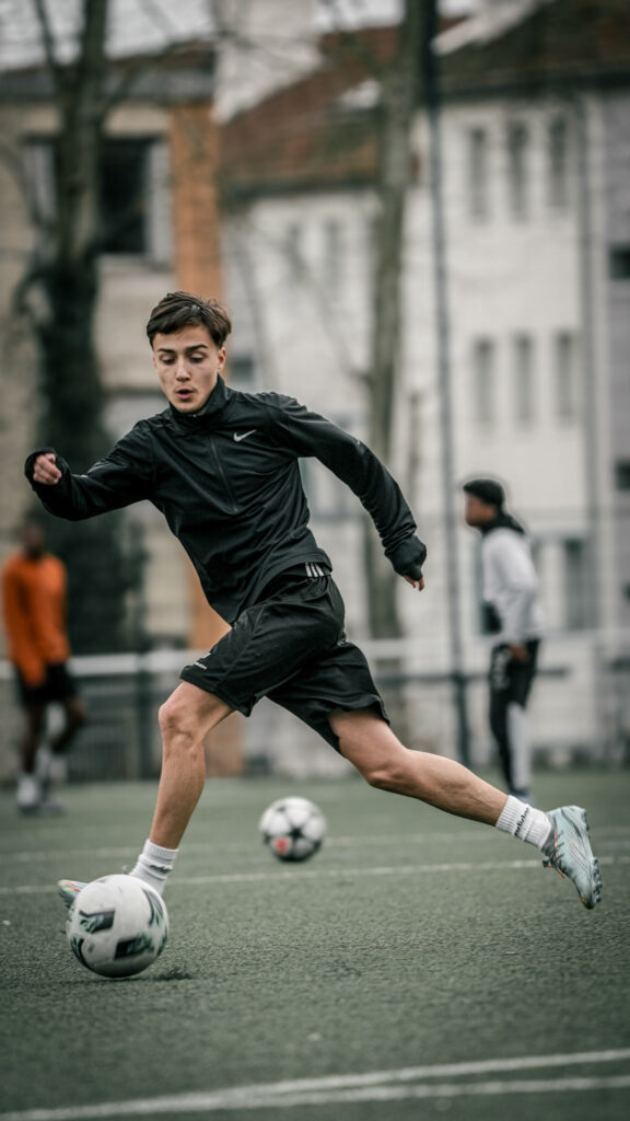 entrainement foot preformation jeune crochet