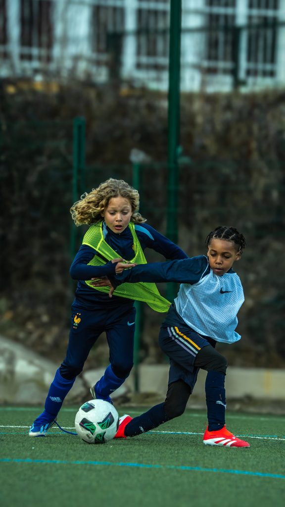entrainement foot u9 duel