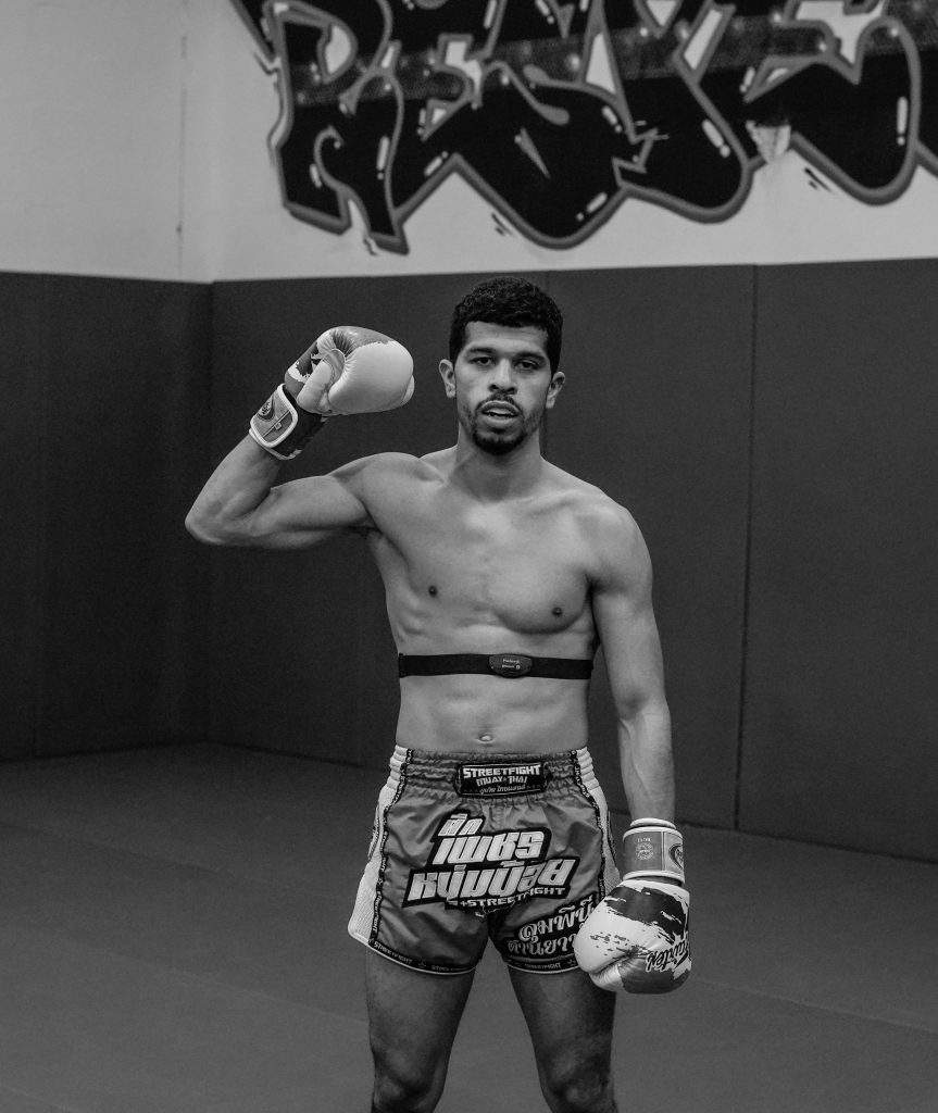 portrait combattant mma