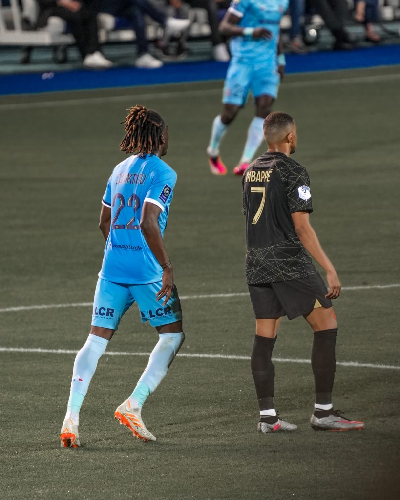 tanguy zoukrou face au psg